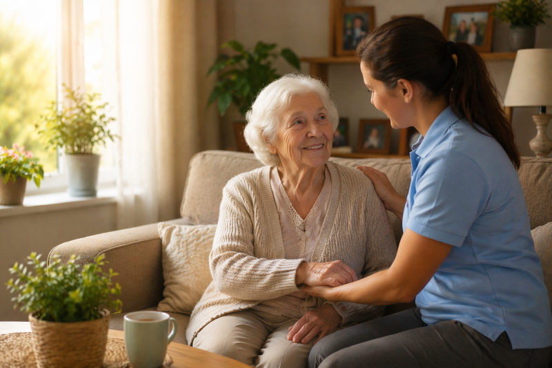 pomoč starejšim na domu